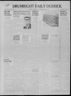 Drumright Daily Derrick (Drumright, Okla.), Vol. 29, No. 292, Ed. 1 Wednesday, September 3, 1941