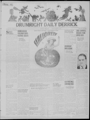 Drumright Daily Derrick (Drumright, Okla.), Vol. 29, No. 334, Ed. 1 Friday, October 31, 1941