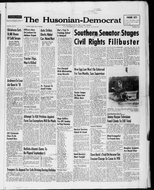 The Husonian-Democrat (Hugo, Okla.), Vol. 38, No. 2, Ed. 1 Thursday, August 29, 1957
