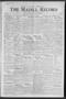 Newspaper: The Madill Record (Madill, Okla.), Vol. 18, No. 13, Ed. 1 Thursday, A…