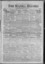 Thumbnail image of item number 1 in: 'The Madill Record (Madill, Okla.), Vol. 19, No. 37, Ed. 1 Thursday, February 16, 1928'.