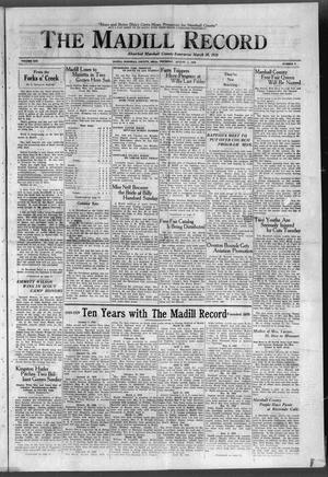 The Madill Record (Madill, Okla.), Vol. 21, No. 9, Ed. 1 Thursday, August 1, 1929