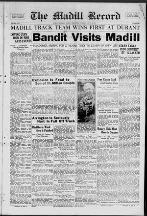 The Madill Record (Madill, Okla.), Vol. 22, No. 46, Ed. 1 Thursday, April 23, 1931