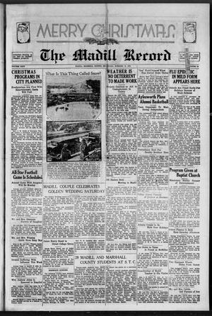The Madill Record (Madill, Okla.), Vol. 24, No. 24, Ed. 1 Thursday, December 22, 1932