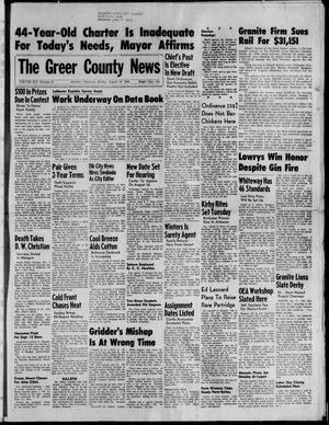 The Greer County News (Mangum, Okla.), Vol. 19, No. 31, Ed. 1 Monday, August 18, 1958