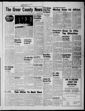 The Greer County News (Mangum, Okla.), Vol. 30, No. 49, Ed. 1 Monday, December 7, 1959