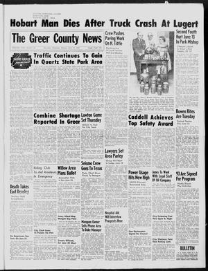 The Greer County News (Mangum, Okla.), Vol. 18, No. 24, Ed. 1 Monday, June 17, 1957