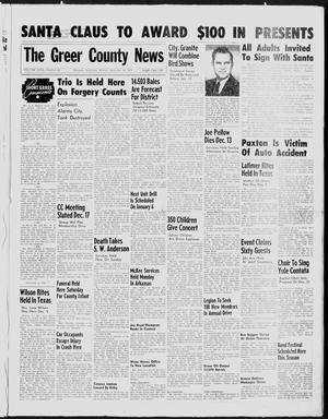 The Greer County News (Mangum, Okla.), Vol. 18, No. 50, Ed. 1 Monday, December 16, 1957