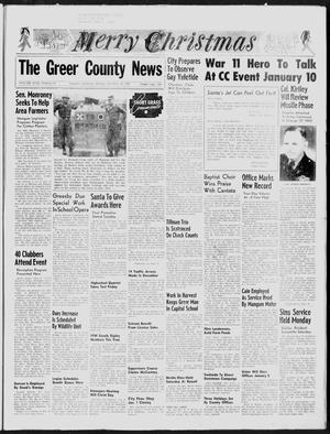 The Greer County News (Mangum, Okla.), Vol. 18, No. 51, Ed. 1 Monday, December 23, 1957