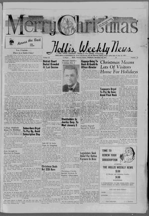 Hollis Weekly News (Hollis, Okla.), Vol. 25, No. 14, Ed. 1 Thursday, December 26, 1957