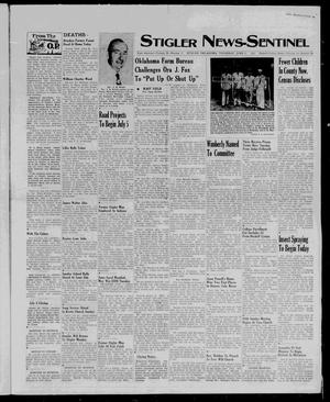 Stigler News-Sentinel (Stigler, Okla.), Vol. 55, No. 44, Ed. 1 Thursday, June 27, 1957