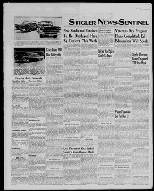 Stigler News-Sentinel (Stigler, Okla.), Vol. 56, No. 11, Ed. 1 Thursday, November 7, 1957