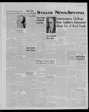 Stigler News-Sentinel (Stigler, Okla.), Vol. 56, No. 26, Ed. 1 Thursday, February 20, 1958