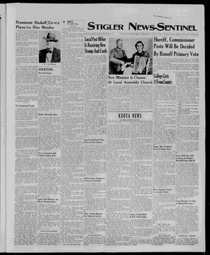 Primary view of object titled 'Stigler News-Sentinel (Stigler, Okla.), Vol. 56, No. 47, Ed. 1 Thursday, July 17, 1958'.