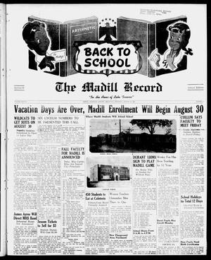 The Madill Record (Madill, Okla.), Vol. 38, No. 8, Ed. 1 Thursday, August 22, 1946