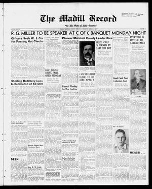The Madill Record (Madill, Okla.), Vol. 38, No. 37, Ed. 1 Thursday, March 13, 1947