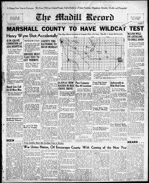 The Madill Record (Madill, Okla.), Vol. 33, No. 27, Ed. 1 Thursday, January 1, 1942