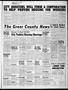 Primary view of The Greer County News (Mangum, Okla.), Vol. 31, No. 48, Ed. 1 Monday, November 28, 1960