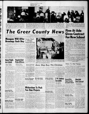 The Greer County News (Mangum, Okla.), Vol. 31, No. 51, Ed. 1 Monday, December 19, 1960