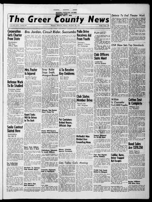 The Greer County News (Mangum, Okla.), Vol. 31, No. 52, Ed. 1 Monday, December 26, 1960