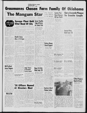 Primary view of object titled 'The Mangum Star (Mangum, Okla.), Vol. 70, No. 51, Ed. 1 Thursday, September 26, 1957'.