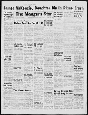 The Mangum Star (Mangum, Okla.), Vol. 70, No. 52, Ed. 1 Thursday, October 3, 1957
