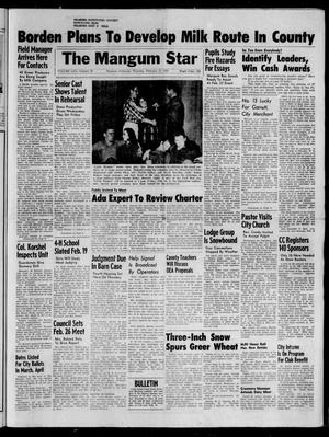 The Mangum Star (Mangum, Okla.), Vol. 70, No. 20, Ed. 1 Thursday, February 13, 1958