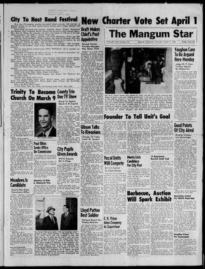 The Mangum Star (Mangum, Okla.), Vol. 70, No. 23, Ed. 1 Thursday, March 6, 1958