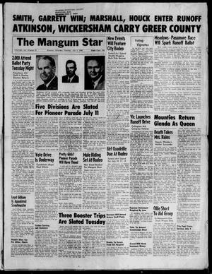 The Mangum Star (Mangum, Okla.), Vol. 70, No. 39, Ed. 1 Thursday, July 3, 1958