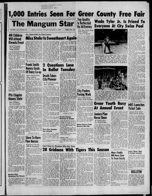 The Mangum Star (Mangum, Okla.), Vol. 70, No. 18, Ed. 1 Thursday, September 11, 1958
