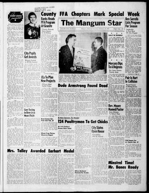 The Mangum Star (Mangum, Okla.), Vol. 62, No. 22, Ed. 1 Thursday, February 25, 1960