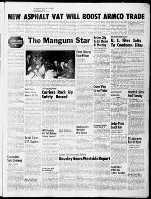 Primary view of object titled 'The Mangum Star (Mangum, Okla.), Vol. 62, No. 25, Ed. 1 Thursday, March 24, 1960'.