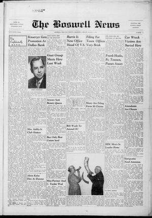The Boswell News (Boswell, Okla.), Vol. 55, No. 17, Ed. 1 Friday, March 8, 1957