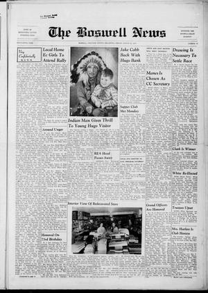 The Boswell News (Boswell, Okla.), Vol. 55, No. 19, Ed. 1 Friday, March 22, 1957