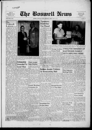 The Boswell News (Boswell, Okla.), Vol. 55, No. 28, Ed. 1 Friday, May 24, 1957