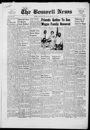 The Boswell News (Boswell, Okla.), Vol. 55, No. 35, Ed. 1 Friday, July 12, 1957