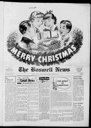 The Boswell News (Boswell, Okla.), Vol. 57, No. 7, Ed. 1 Friday, December 26, 1958