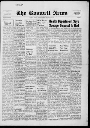The Boswell News (Boswell, Okla.), Vol. 57, No. 35, Ed. 1 Friday, July 10, 1959
