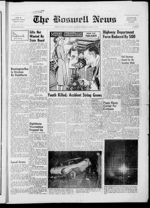 The Boswell News (Boswell, Okla.), Vol. 58, No. 7, Ed. 1 Friday, December 25, 1959