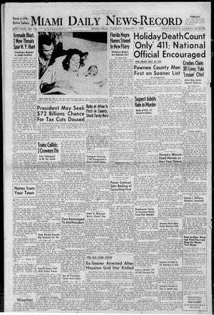 Miami Daily News-Record (Miami, Okla.), Vol. 54, No. 158, Ed. 1 Tuesday, January 1, 1957