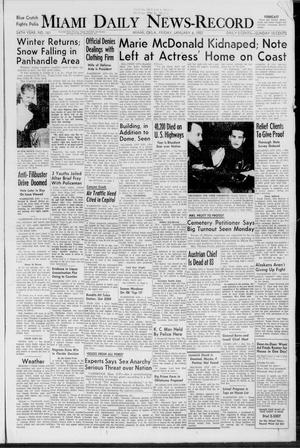 Miami Daily News-Record (Miami, Okla.), Vol. 54, No. 161, Ed. 1 Friday, January 4, 1957