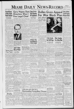 Miami Daily News-Record (Miami, Okla.), Vol. 54, No. 163, Ed. 1 Monday, January 7, 1957