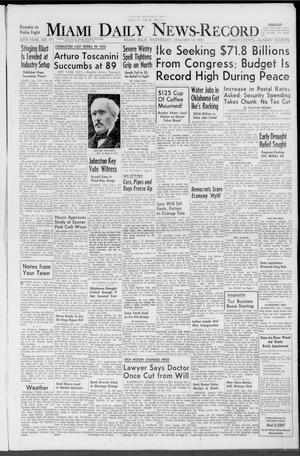 Miami Daily News-Record (Miami, Okla.), Vol. 54, No. 171, Ed. 1 Wednesday, January 16, 1957