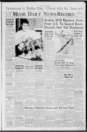 Miami Daily News-Record (Miami, Okla.), Vol. 54, No. 186, Ed. 1 Sunday, February 3, 1957