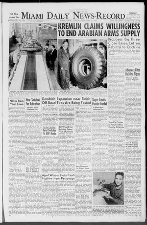 Miami Daily News-Record (Miami, Okla.), Vol. 54, No. 194, Ed. 1 Tuesday, February 12, 1957