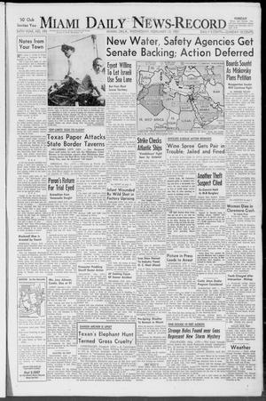 Miami Daily News-Record (Miami, Okla.), Vol. 54, No. 195, Ed. 1 Wednesday, February 13, 1957