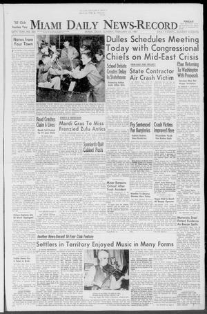 Miami Daily News-Record (Miami, Okla.), Vol. 54, No. 204, Ed. 1 Sunday, February 24, 1957