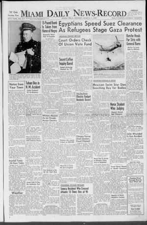 Miami Daily News-Record (Miami, Okla.), Vol. 54, No. 217, Ed. 1 Monday, March 11, 1957