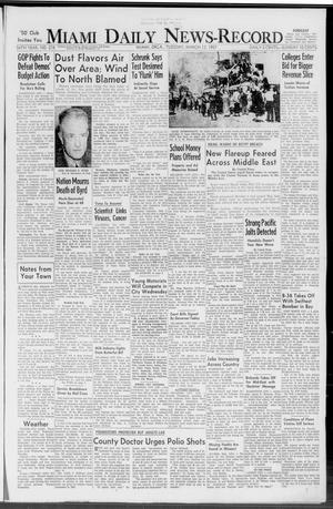 Miami Daily News-Record (Miami, Okla.), Vol. 54, No. 218, Ed. 1 Tuesday, March 12, 1957