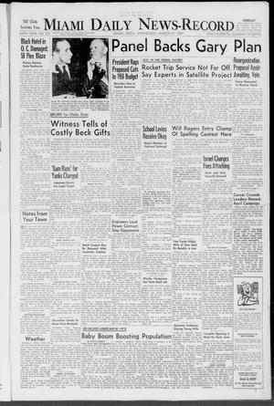 Miami Daily News-Record (Miami, Okla.), Vol. 54, No. 231, Ed. 1 Wednesday, March 27, 1957